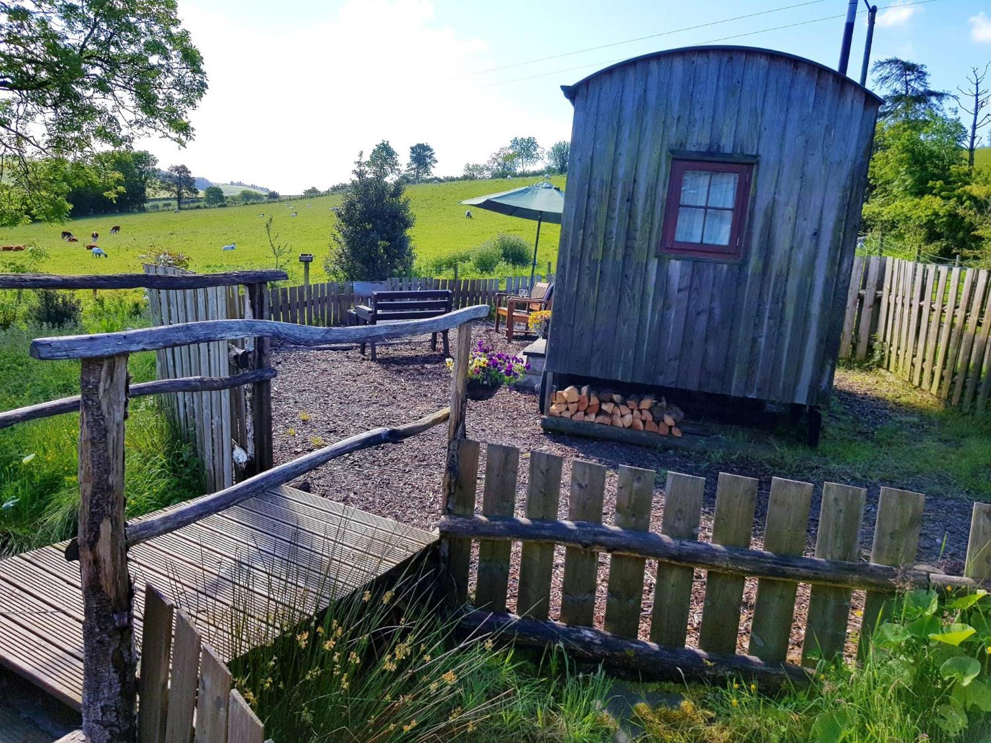 Eco Accommodation Cornflower Holiday Craven Arms Exteriér fotografie